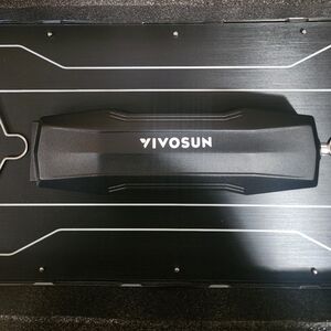 Vivo 200W LED Light Panel in Black X2 Plus Oscillating Fans X2